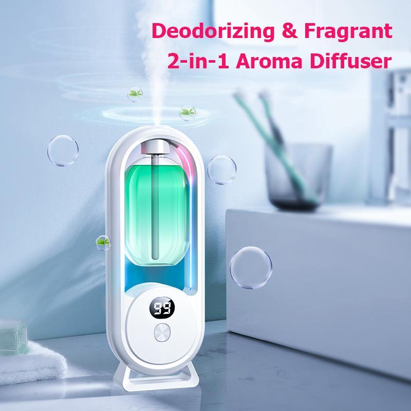 🌸 Essential Oil Diffuser USB Powered with Light ✨