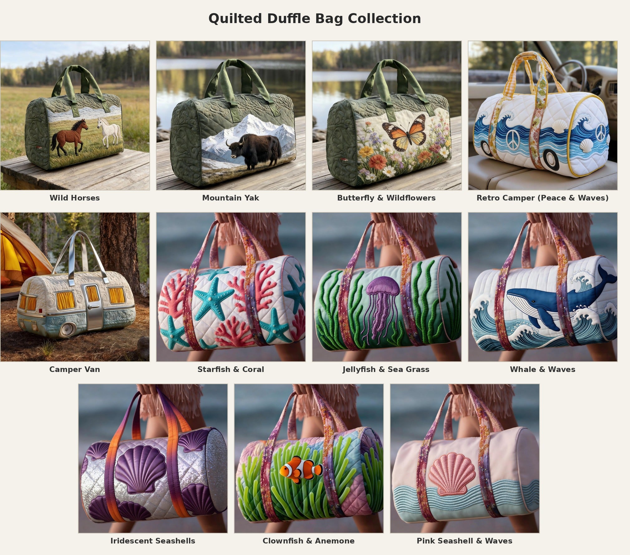 Beautifully handcrafted travel bags designed to bring art, comfort, and personality into every journey.