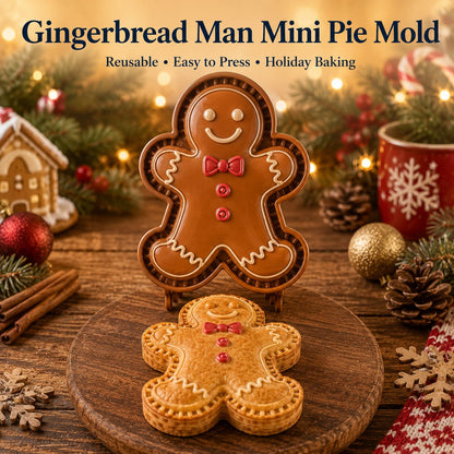 🔥Only $9.99 Last Day Promotion!✨ 🎄16-Design Christmas Mini Pie Mold Collection 🥧