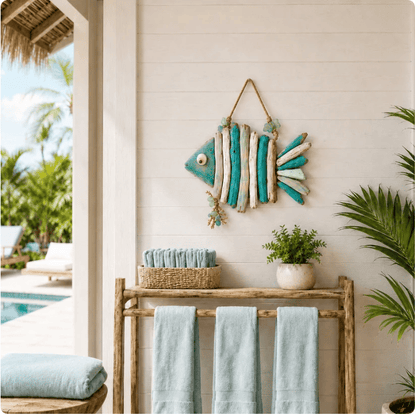 🌊Lighted Coastal FishWall Decor