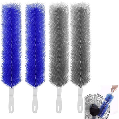 Flexible Microfiber Fan Duster Brushes – Reusable Cleaning Tools for Blades, Vents & Blinds