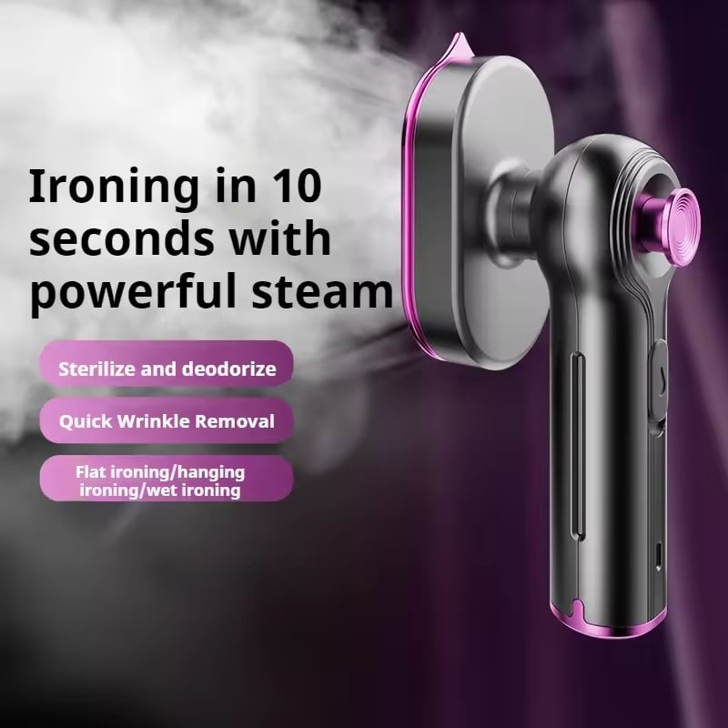 2026 Upgrade Garment Steamer for Clothes, Portable Travel Clothing Steamer Iron