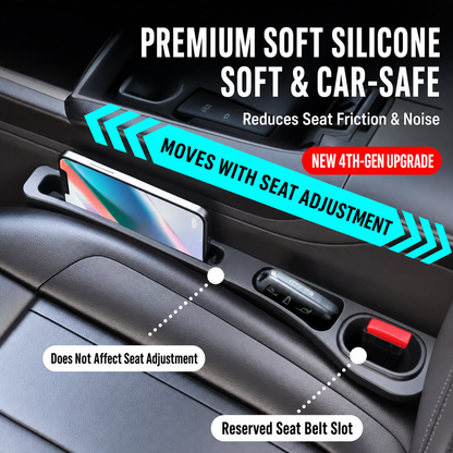 Car Seat Gap Plug with Storage Slot