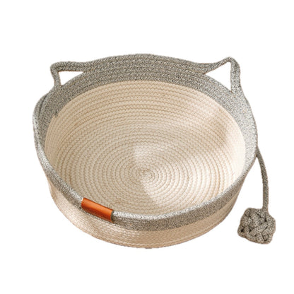 🐱Handwoven Cotton Rope Cat Bed🐱