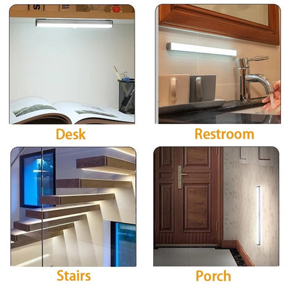 🔥Only $4.99 Last Day Promotion!💡Punch-free Smart Sensor Magnetic Rechargeable LED Lights