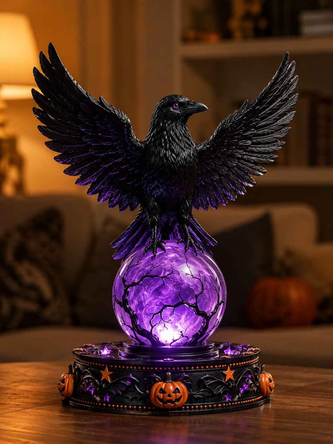 👻 Halloween Crystal Ball Lamp🔮 The Perfect Halloween Decoration🎃
