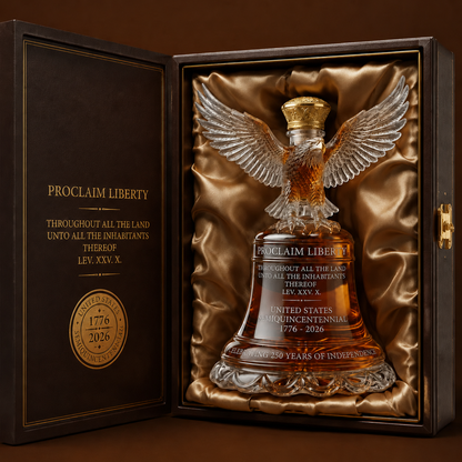 🔥Last Day 49% OFF🔥 - 🦅American Eagle Liberty Bell Decanter