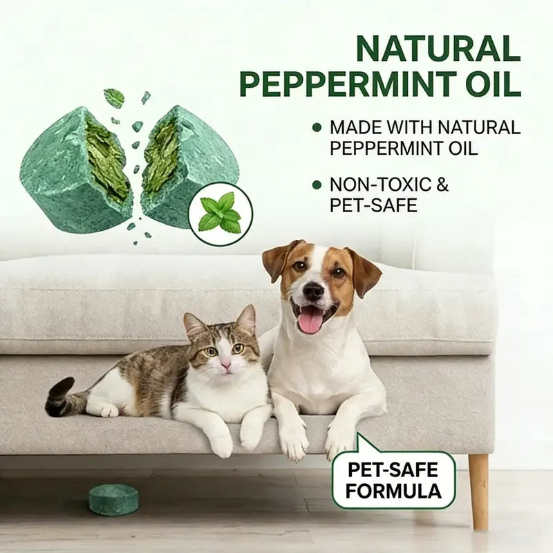 🌿 Natural Peppermint Rodent Repellent Balls (12-Pack) – Keep Rats & Mice Away 🐭🚫