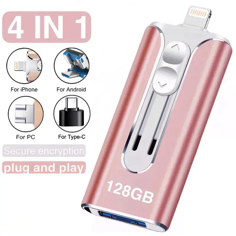 🔥🔥FileNest 4-in-1 USB External Memory Storage