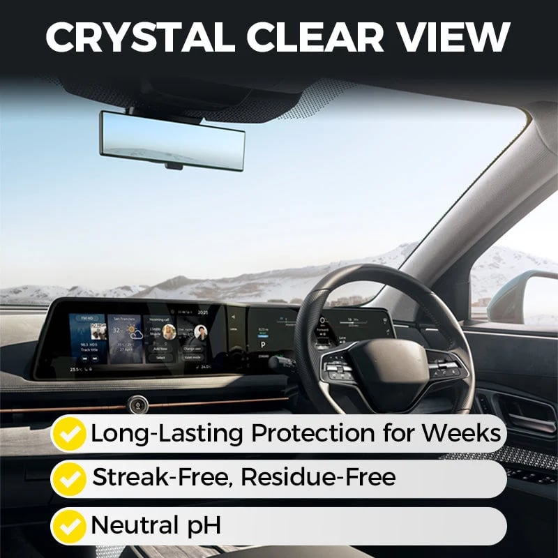 🔥HOT SALE🔥🌫️🚗 Anti-Fog Glass Coating Wiper – Easy Swipe-On Treatment for Car Windows, Mirrors & Visors
