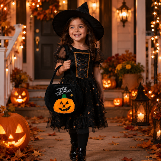 🍬Halloween Early Bird Sale | 49% OFF  Cute Halloween Trick-or-Treat Candy Bag – Soft Reusable Tote for Kids