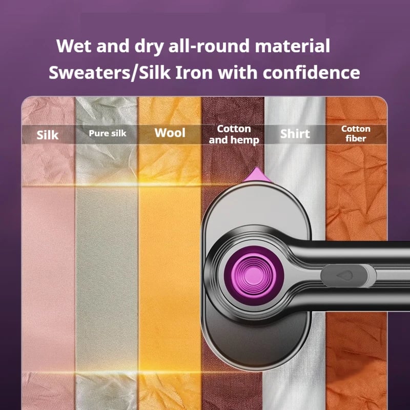 2026 Upgrade Garment Steamer for Clothes, Portable Travel Clothing Steamer Iron