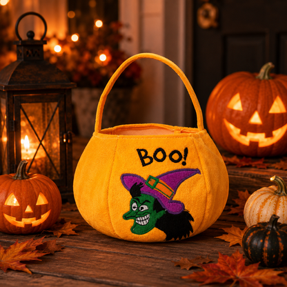 🍬Halloween Early Bird Sale | 49% OFF  Cute Halloween Trick-or-Treat Candy Bag – Soft Reusable Tote for Kids