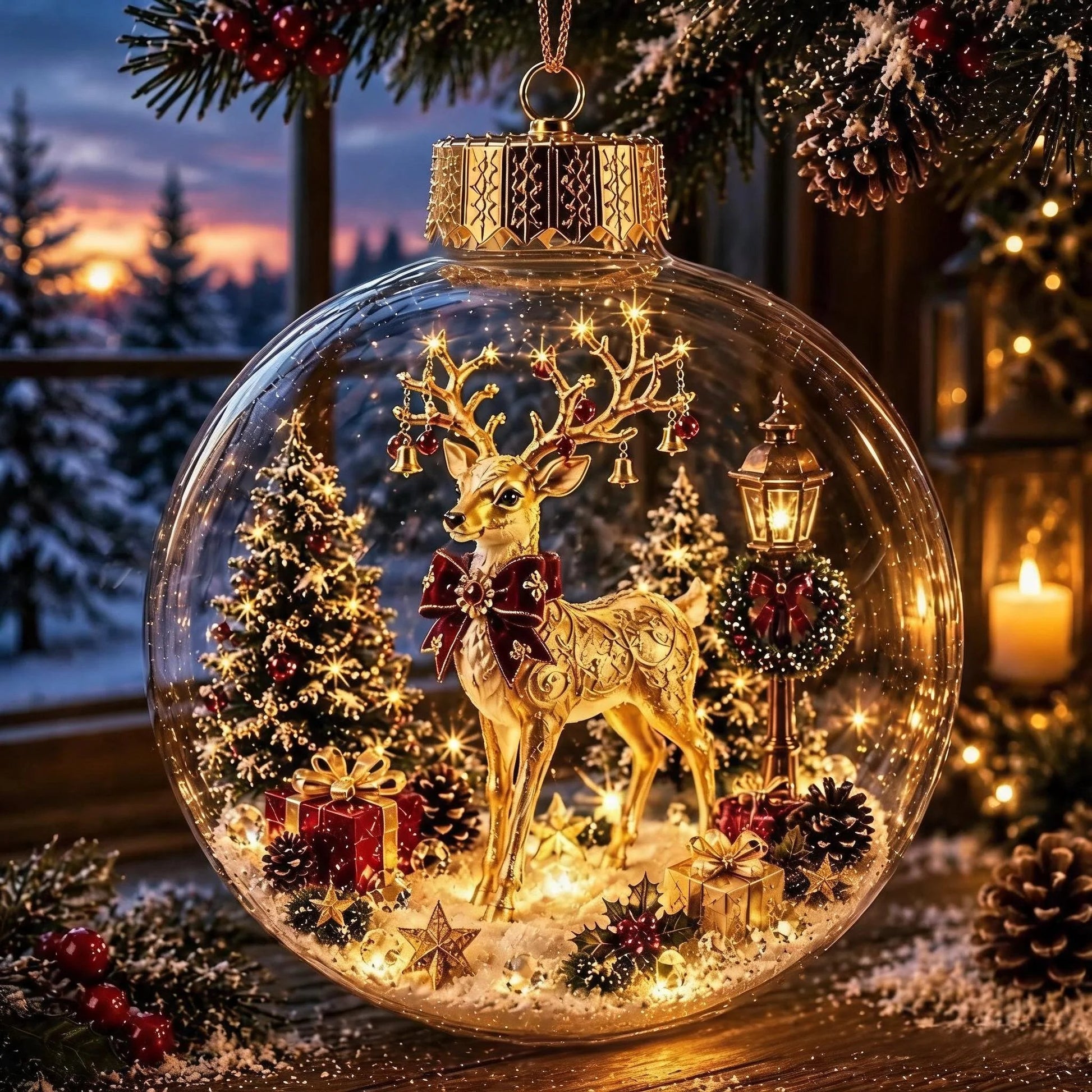✨Buy 3 Get 1 Free✨ - 🎄Glowing Christmas Ornament🎅
