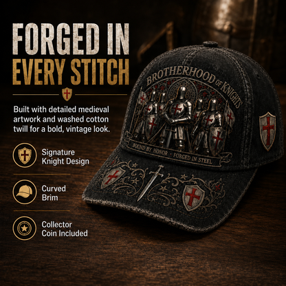 ⚔️ Brotherhood Of Knights Honor Cap 🎁