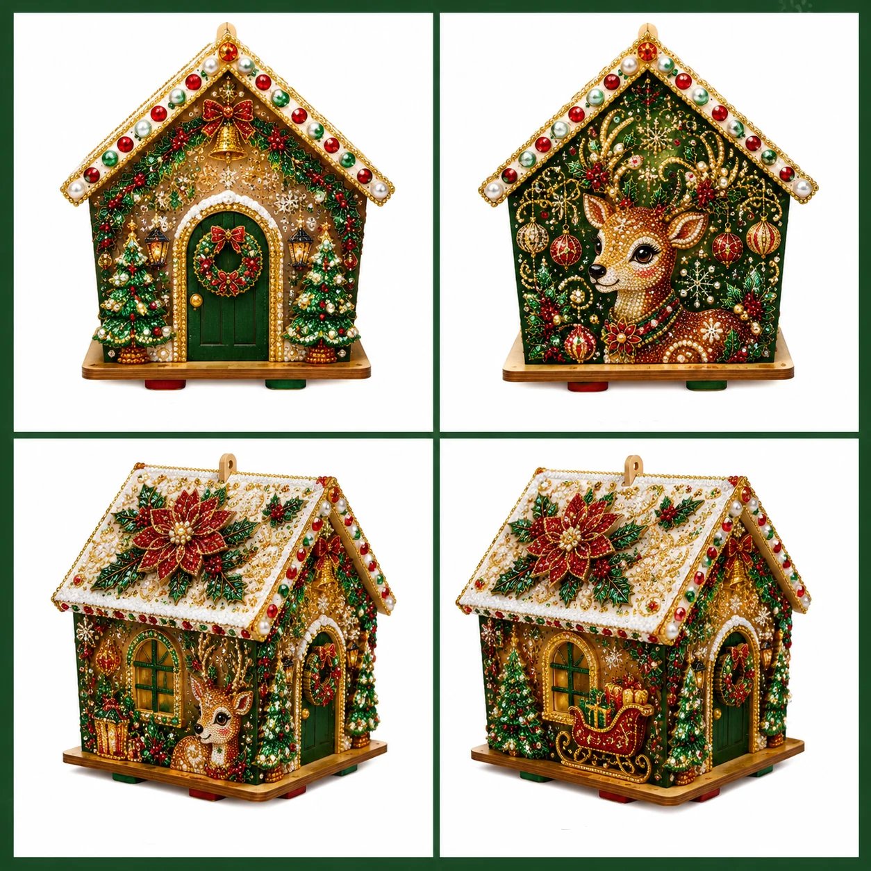 🔥HOT SALE🔥Plymagic DIY Pearl Art - Christmas Collection