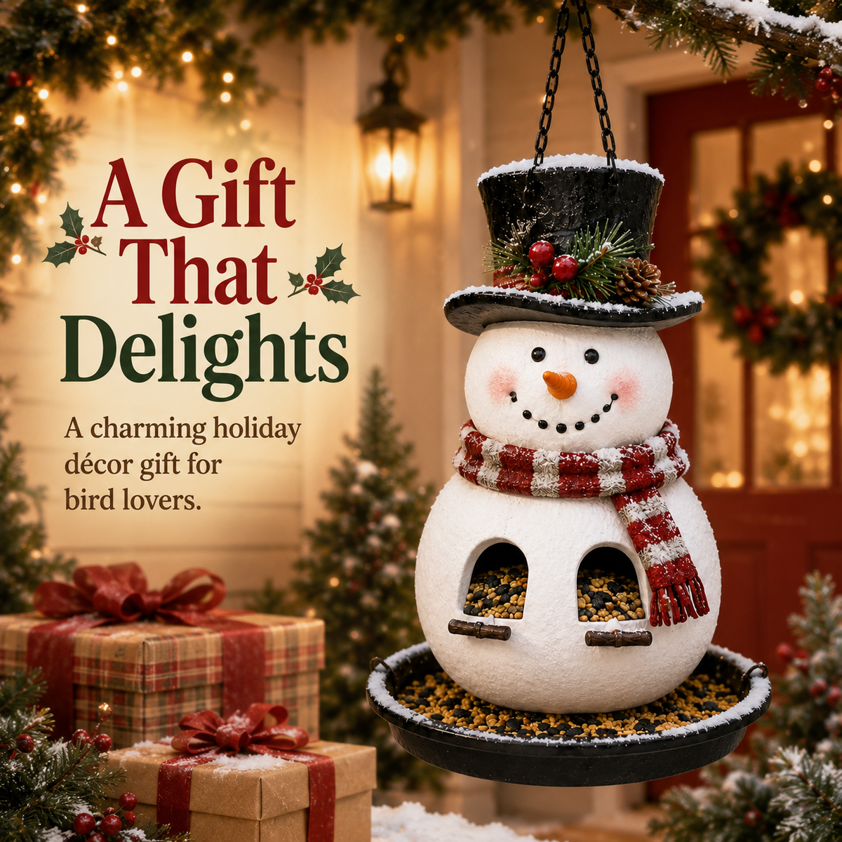 🔥Hot Sale 45% OFF🎄 Christmas Bird Feeder Collection