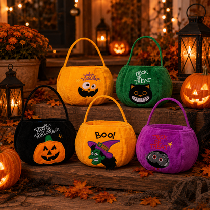 🍬Halloween Early Bird Sale | 49% OFF  Cute Halloween Trick-or-Treat Candy Bag – Soft Reusable Tote for Kids