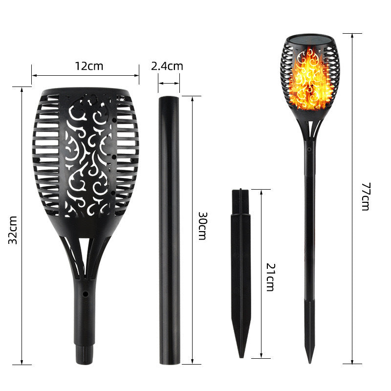 Flickering Flame Solar Garden Lights