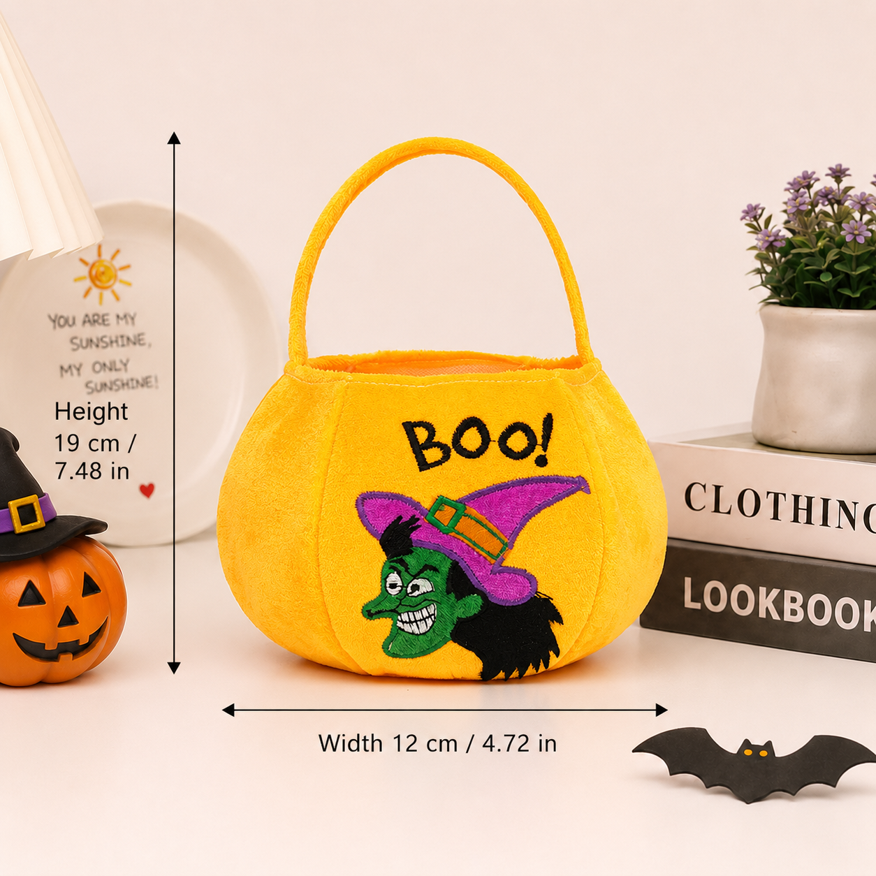 🍬Halloween Early Bird Sale | 49% OFF  Cute Halloween Trick-or-Treat Candy Bag – Soft Reusable Tote for Kids