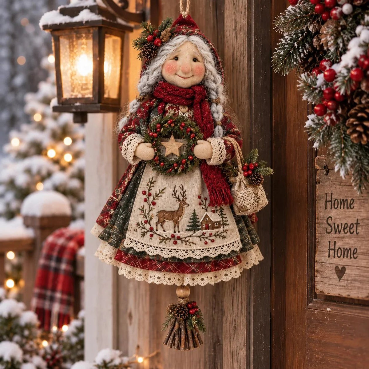 🔥HOT SALE🔥💝Handmade Good Luck Granny 🏠Chase Away Worries, Bring Home Warmth