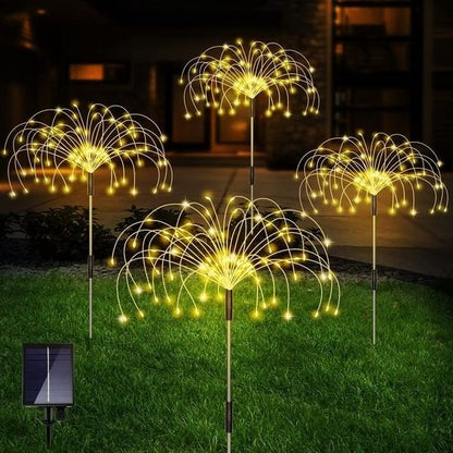 🔥LAST DAY 60% OFF - 🎁Waterproof Solar Garden Fireworks Lamp