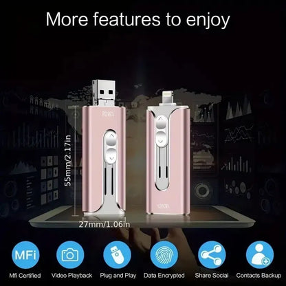 🔥🔥FileNest 4-in-1 USB External Memory Storage