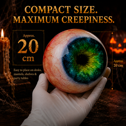 🎃 Halloween Sale — 49% OFF👁️ Halloween Monster Eye Orb – Hyper-Realistic Creepy Eyeball Decor
