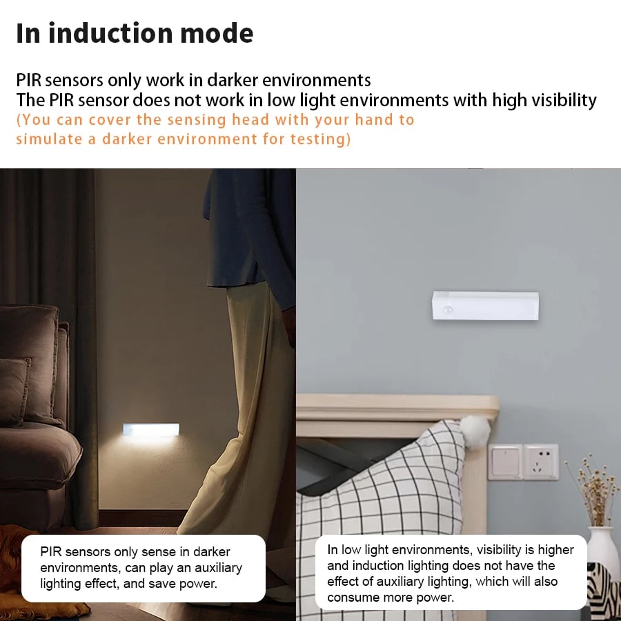 🔥Only $4.99 Last Day Promotion!💡Punch-free Smart Sensor Magnetic Rechargeable LED Lights