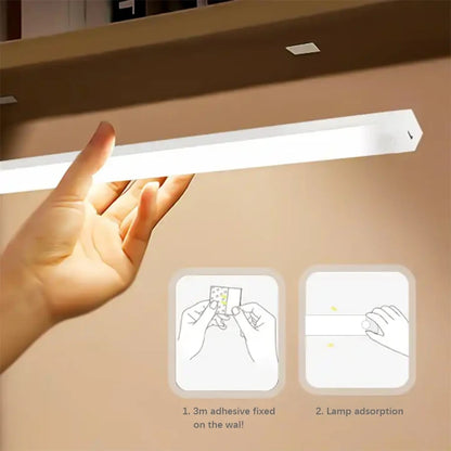 🔥Only $4.99 Last Day Promotion!💡Punch-free Smart Sensor Magnetic Rechargeable LED Lights