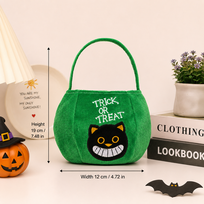 🍬Halloween Early Bird Sale | 49% OFF  Cute Halloween Trick-or-Treat Candy Bag – Soft Reusable Tote for Kids