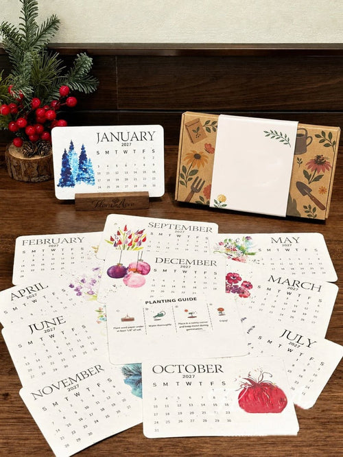 ✨🏆Early Holiday Sale 49% OFF🌱Eco-Friendly Plantable “Timeless” Seed Calendar 2027