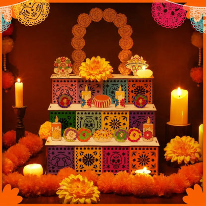 Day of the Dead-DIY Wooden Altar Display