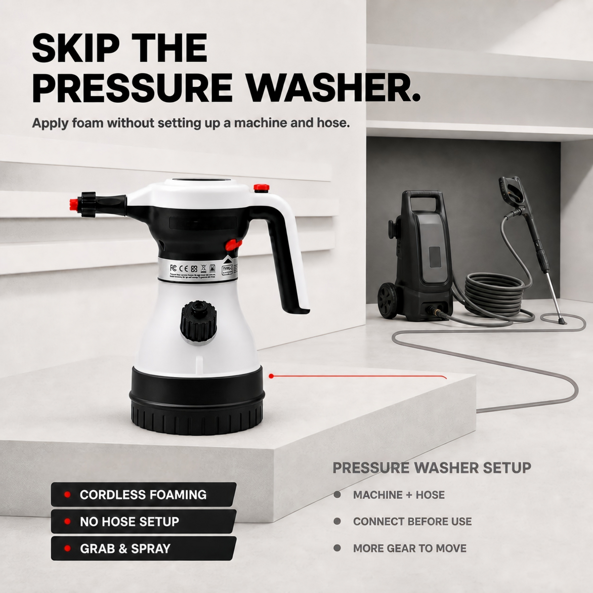 Electric Foam Sprayer