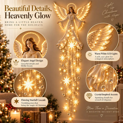 🔥 Limited Time 50% OFF – Angel Blessing Starfall Wall Light