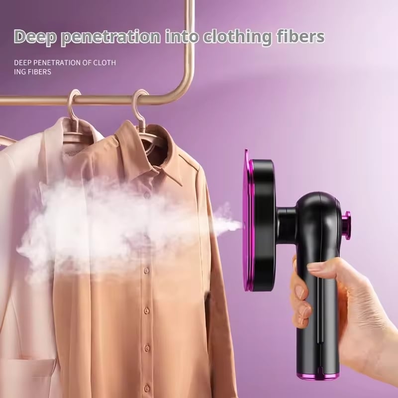 2026 Upgrade Garment Steamer for Clothes, Portable Travel Clothing Steamer Iron