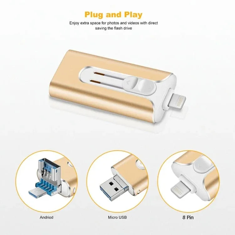 🔥🔥FileNest 4-in-1 USB External Memory Storage