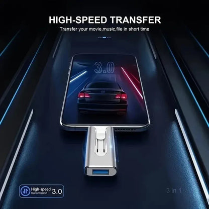 🔥🔥FileNest 4-in-1 USB External Memory Storage