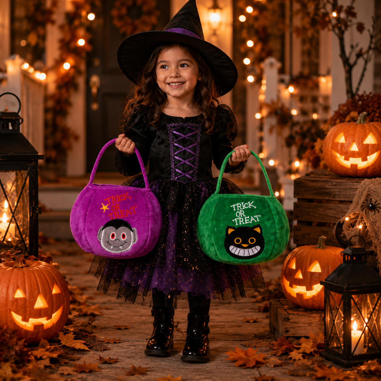 🍬Halloween Early Bird Sale | 49% OFF  Cute Halloween Trick-or-Treat Candy Bag – Soft Reusable Tote for Kids