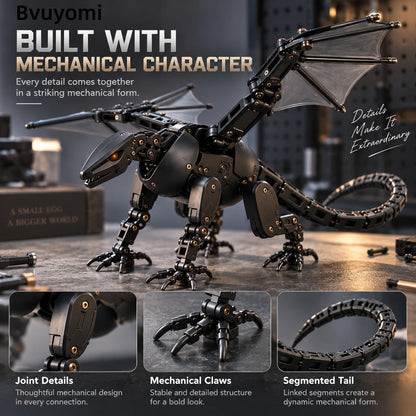 This Egg Transforms Into a Dragon 🐉 – 2-in-1 Mechanical Dragon Figure