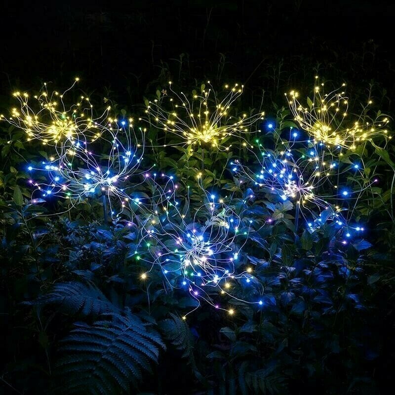 🔥LAST DAY 60% OFF - 🎁Waterproof Solar Garden Fireworks Lamp