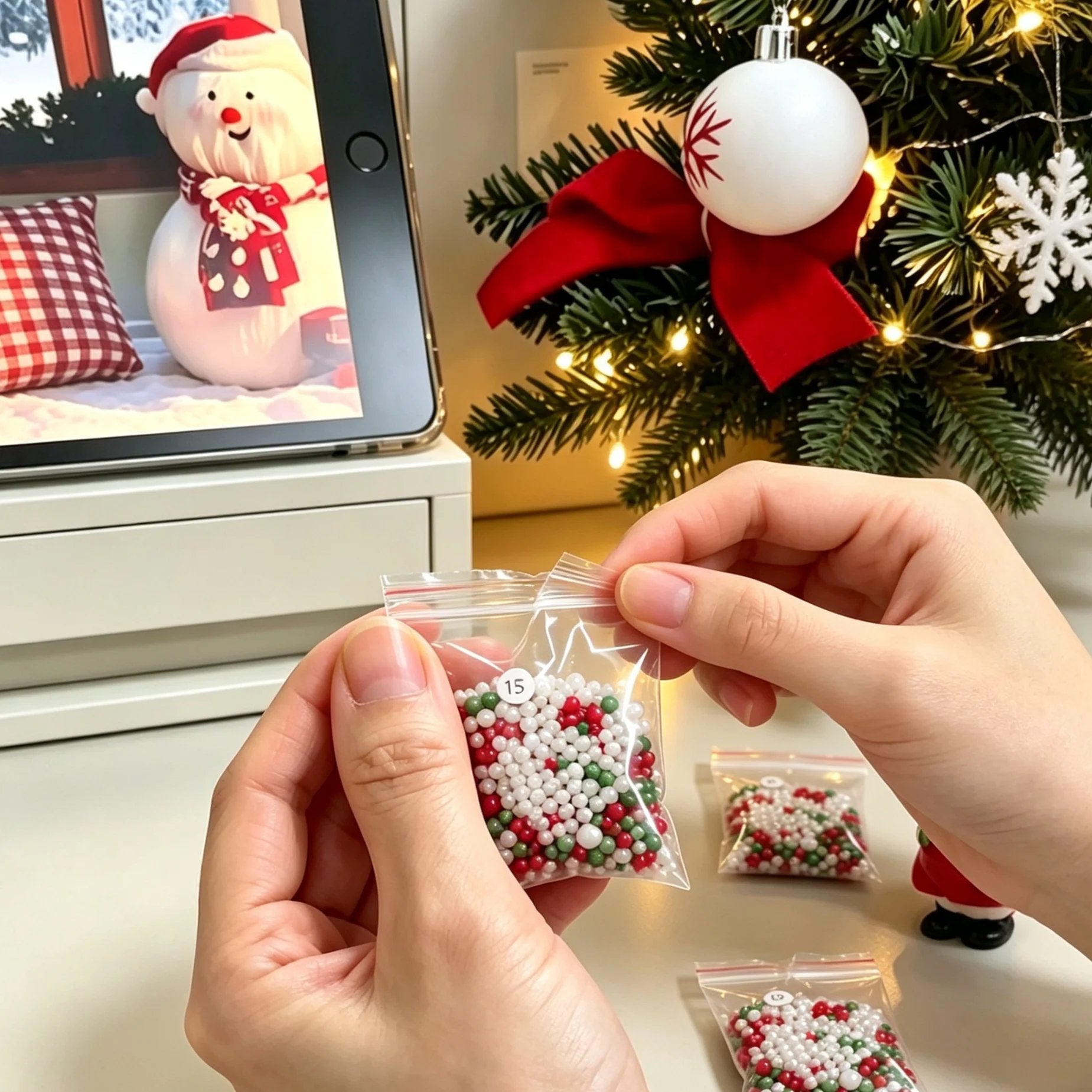 🔥HOT SALE🔥Plymagic DIY Pearl Art - Christmas Collection