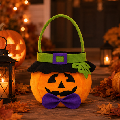 🍬Halloween Early Bird Sale | 49% OFF  Cute Halloween Trick-or-Treat Candy Bag – Soft Reusable Tote for Kids