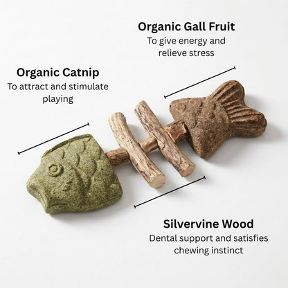 🔥🔥Day Sale 50% OFF🔥🔥 - Catnip & Silvervine Chew