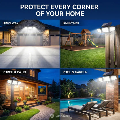 Solar Motion Security Lights | Brighten Driveways, Garages & Paths