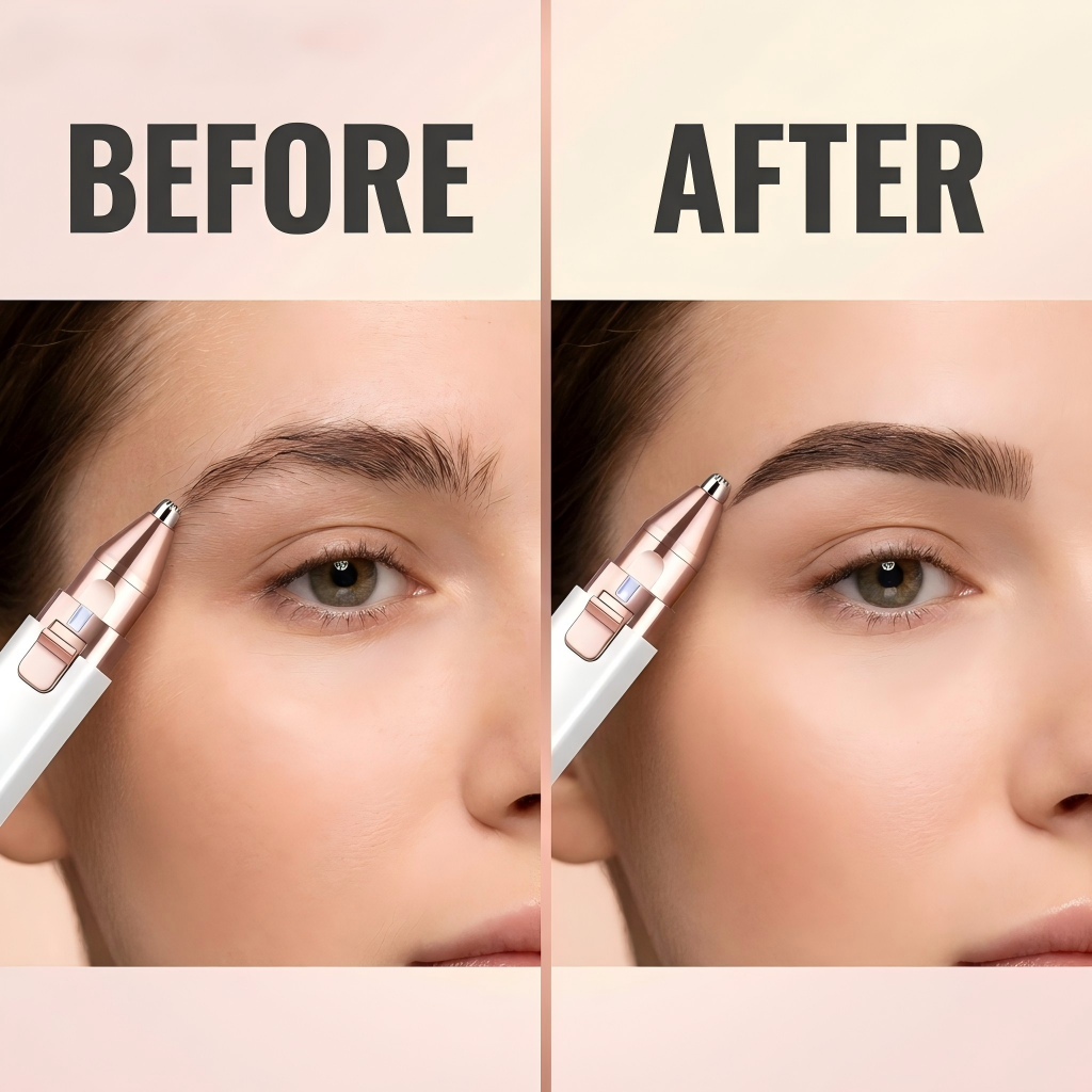 The 2-in-1 Facial Trimmer & Brow Shaper