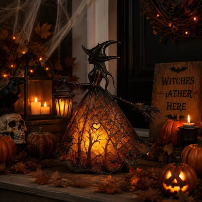 ✨Last Day 49% OFF✨Halloween Witch Lamp Tabletop Decoration
