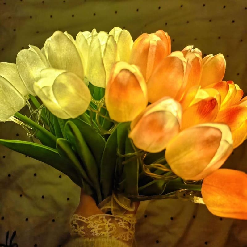 Romantic Tulip LED Flower Lamp
