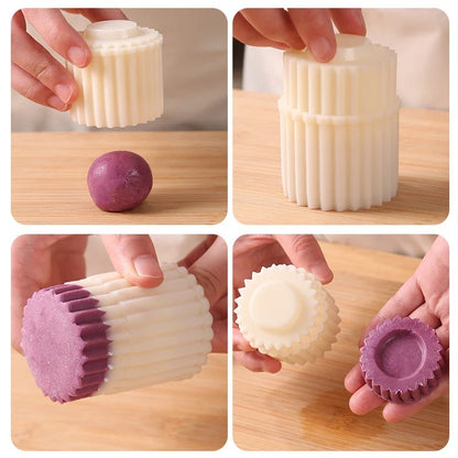 🍪✨ Easy-Press Pastry & Cookie Mold – Perfect Shapes in Seconds