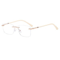 Gold Frame With Off-White Legs